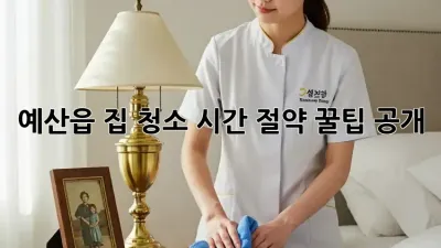 예산읍 집 청소🧹✨ 시간 절약 꿀팁 공개!